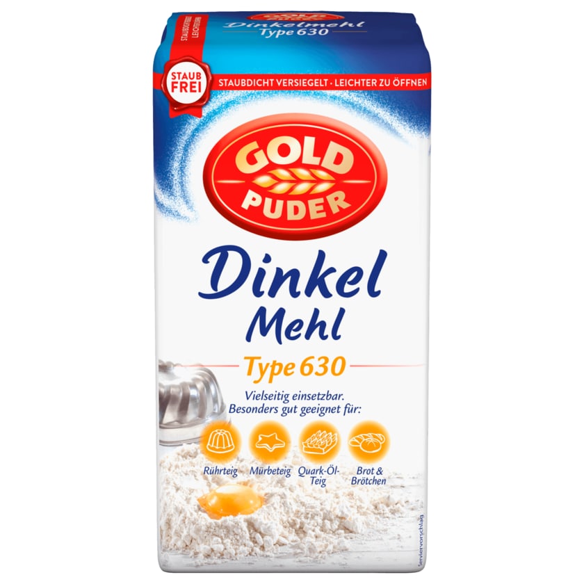 Goldpuder Dinkel-Mehl 1kg